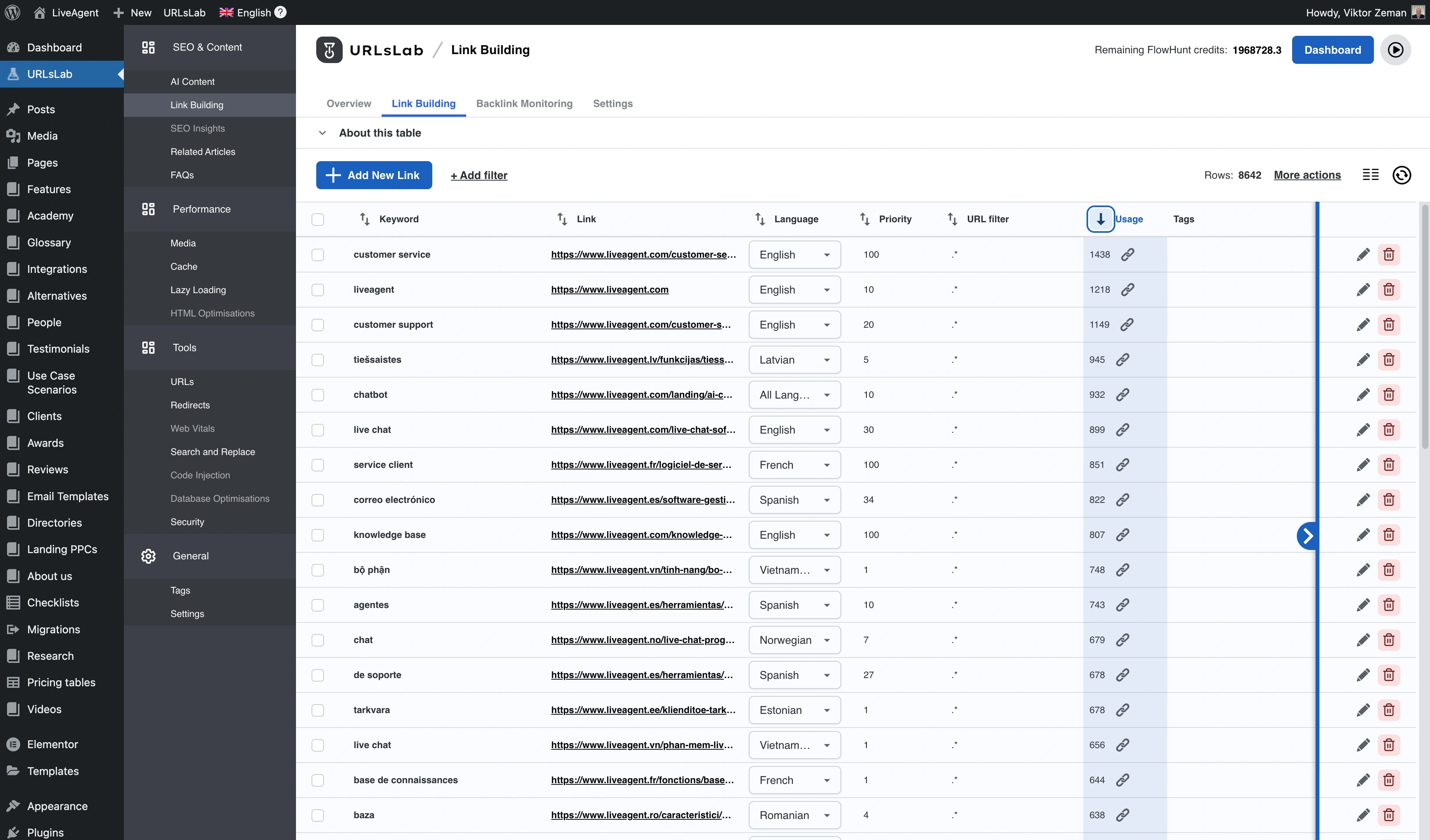 WordPress Plugin for Internal Link Building Automation
